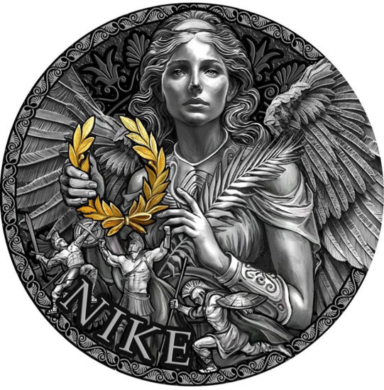 Picture of Серебряная монета "Богиня Нике" 62,2 грамм, 2024 год