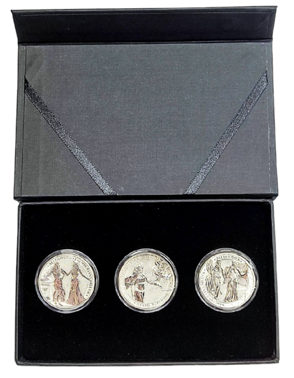 Picture of Подарочный набор серебряных монет "Аллегории"