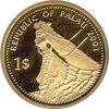 Picture of Золотая монета "Мавританский идол" серия Защита морской жизни 1,24 грамм, 2001 год