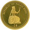 Picture of Золотая монета "Затонувший корабль" серия Защита морской жизни 1,24 грамм, 2000 год