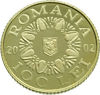 Picture of Золотая монета "Золотой шлем Пояна Коцофенешти" 1,24 грамм, 2002 год