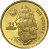 Picture of Золотая монета "Корабль Баунти" 1,24 грамм, 1996 год