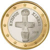 Picture of Монета 1 евро "Крестообразный идол" 2008 год