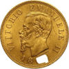 Picture of Золотая монета 10 лир Виктор Эммануил II, 3,22 грамм