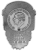 Picture of Срібна монета "Череп байкера" 31,1 грам, 2024 рік