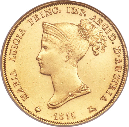 Picture of Золота монета "40 лір Марія-Луїза" 12,9 грам, 1815 рік