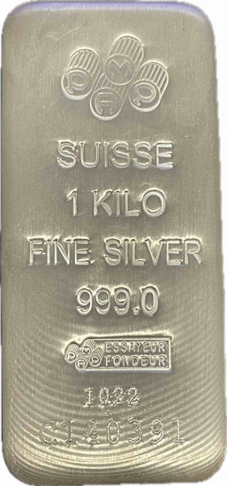 Picture of Pamp Швейцарія Срібний злиток 1000 грам