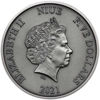 Picture of Серебряная монета "Мир Юрского Периода" 62,2 грамм, 2021 год  динозавр