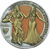 Picture of Срібна монета «Італія і Германія» Antique Finish серія Алегорія Silver Round - Germania- Italiya . Allegories 2020