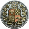 Picture of Срібна монета «Італія і Германія» Antique Finish серія Алегорія Silver Round - Germania- Italiya . Allegories 2020