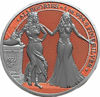 Picture of Срібна монета «Італія і Германія»  Space Red  серія Алегорія Silver Round - Germania- Italiya . Allegories 2020