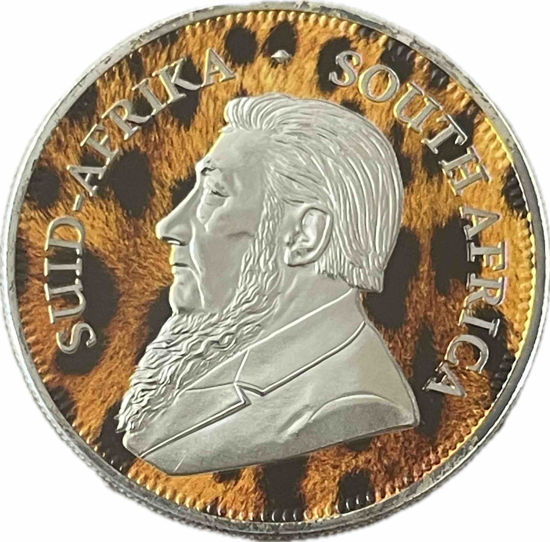 Picture of Срібна монета Крюґерранд леопард 31.1 грам, 2020 р.