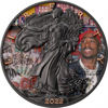 Picture of Серебряная монета "Американский орел Liberty - Тупак Шакур" 31.1 грамм, 2022 год