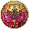 Picture of Серебряная монета "Канадский кленовый лист - Сентябрь" из серии "Времена года" 31,1 грамм, 2022 год