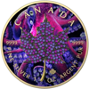 Picture of Серебряная монета "Канадский кленовый лист - Июль" из серии "Времена года" 31,1 грамм, 2022 год