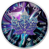 Picture of Срібна монета "Канадський кленовий лист - Грудень" з серії "Пори року" 31,1 грам, 2022 рік