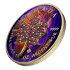 Picture of Срібна монета "Канадський кленовий лист - Жовтень" з серії "Пори року" 31,1 грам, 2022 рік