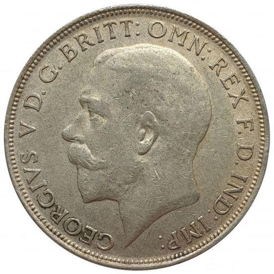 Picture of Серебряная монета "2 шиллинга" 11,3 грамм, 1920-1926 год