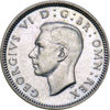 Picture of Серебряная монета "6 пенсов" 2,83 грамм, 1937-1946 год