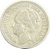 Picture of Срібна монета "25 центів Вільгеміна" 3,58 грам, 1928 рік Нідерланди 