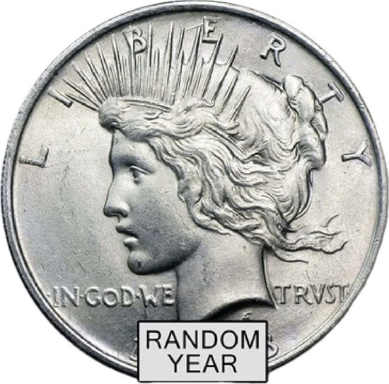 Picture of 1$ мирный доллар США .  PEACE DOLLARS (1921 - 1935)