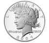 Picture of 1 $ долар США "PEACE DOLLAR - МИРНИЙ ДОЛАР" 26,7 грам, 2024 рік