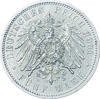Picture of 5 марок, срібло (Королівство Прусія, 1901 рік).