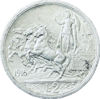 Picture of Серебряная монета "2 лиры Виктор Эммануил ІІІ" 10 грамм, 1915-17 год