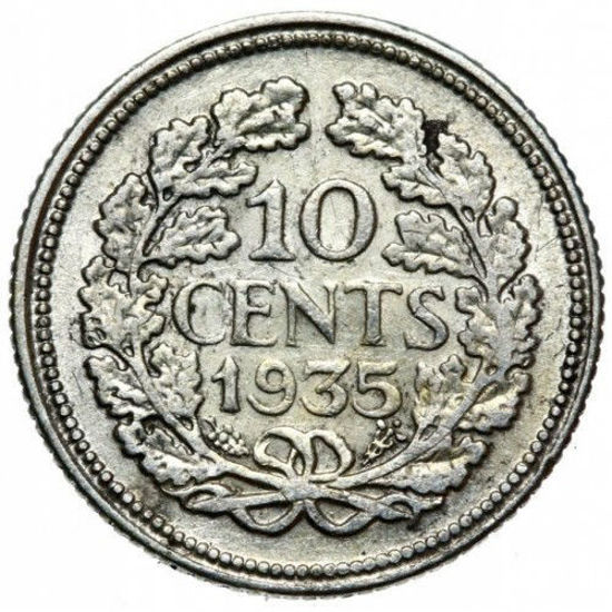 Picture of Срібна монета "10 центів" 1,4 грам, 1935 рік