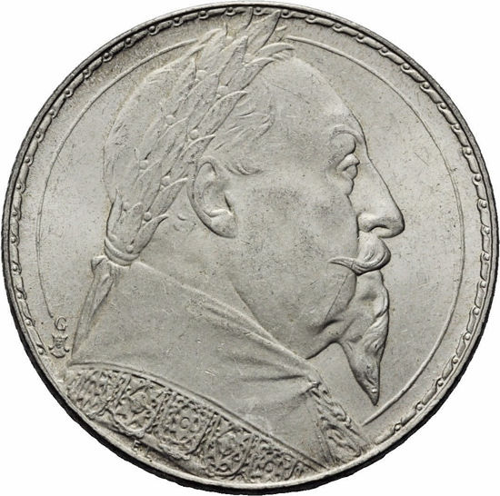 Picture of Серебряная монета "2 кроны - Густав V" 15 грамм, 1932 год