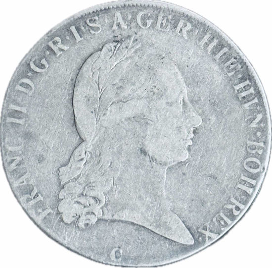 Picture of Серебряная монета "1 кроненталер" 29,44 грамм, 1795 год