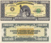 Picture of Казначейский билет "1 000 000 долларов" Ассоциация Миллионеров, 1988 год