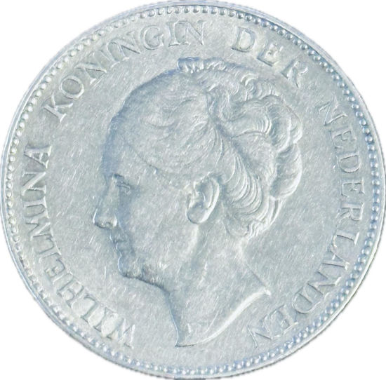 Picture of Серебряная монета "1 гульден" 10 грамм, 1931 год