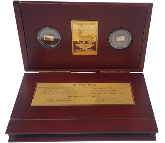 Picture of Набір монет-злитків "Крюгерранд .  INVESTMENT COIN SET 2010"