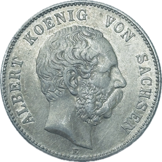Picture of Срібна монета "2 марки" 11,11 грам, 1891-1902 роки
