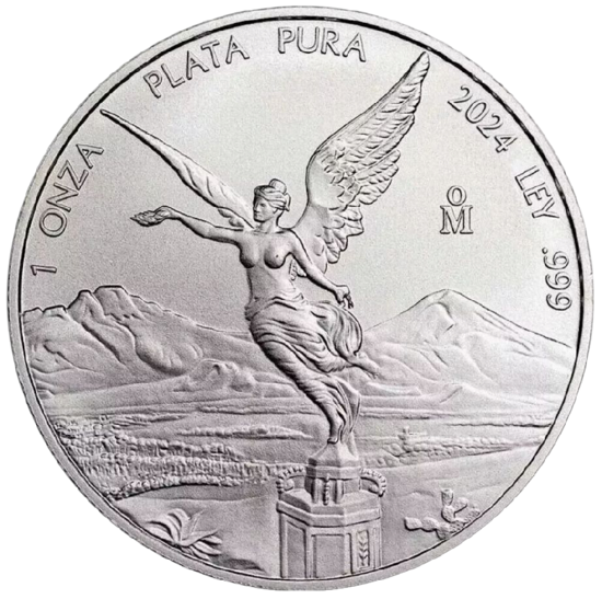 Picture of Серебряная монета "Мексиканский Либертад" 31,1 грамм, 2024 год