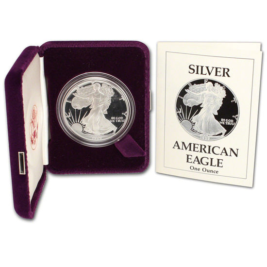 Picture of 1 $ долар США Американський Срібний Орел PROOF 31,1 грам, 1989 рік