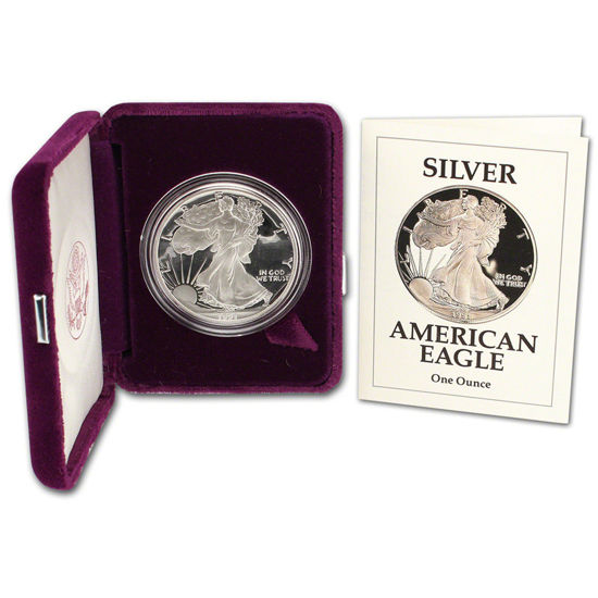 Picture of 1 $ долар США Американський Срібний Орел PROOF 31,1 грам, 1991 рік