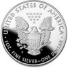 Picture of 1$ доллар США  Американский Серебряный Орел PROOF 31,1 грам, 1995 год