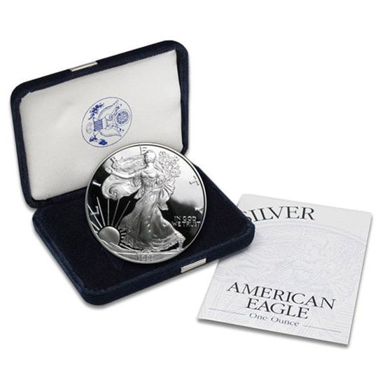 Picture of 1 $ долар США Американський Срібний Орел PROOF 31,1 грам, 1999 рік