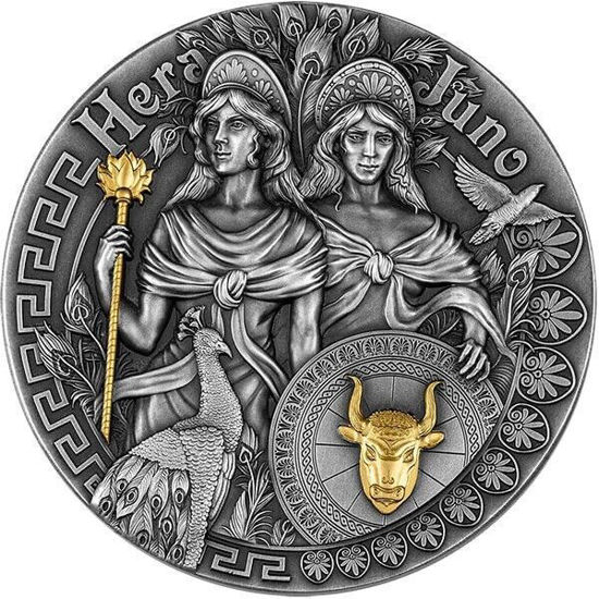 Picture of Срібна монета "Гера та Юнона" 62,2 грам, 2022 рік