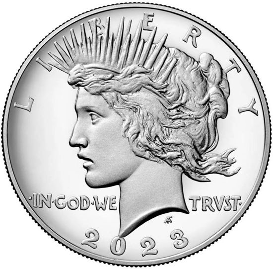 Picture of Серебряная монета "Peace Dollar - Мирный Доллар" PROOF 26,73 грамм, 2023 год