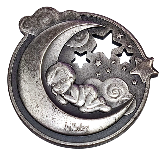 Picture of Серебряная монета "Колыбельная" 31,1 грамм, 2018 год