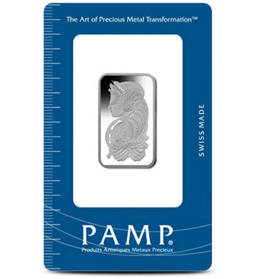 Изображение Слиток Платины 20 грамм  PAMP