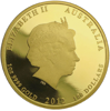 Зображення Золота монета "Рік Дракона" PROOF 31,1 грам, 2012 рік