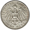 Изображение Серебряная монета "5 марок" 27,7 грамм, 1903-1904 годы