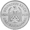 Изображение Серебряная монета "3 рейхсмарки" 15 грамм, 1931 год