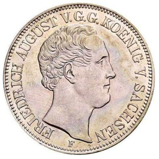 Зображення Срібна монета "1 талер" 22,27 грам, 1839-1849 роки
