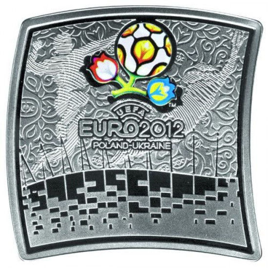 Изображение Серебряная монета "UEFA EURO 2012" 28,28 грамм