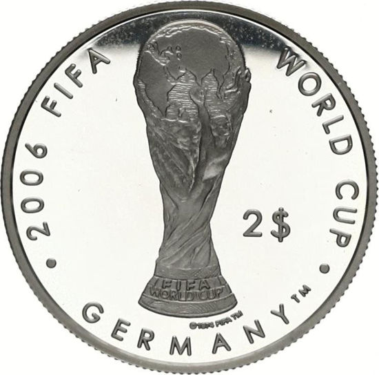 Зображення Срібна монета "Чемпіонату світу з футболу FIFA 2006" 10 грам